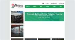 Desktop Screenshot of caribbeanawning.com